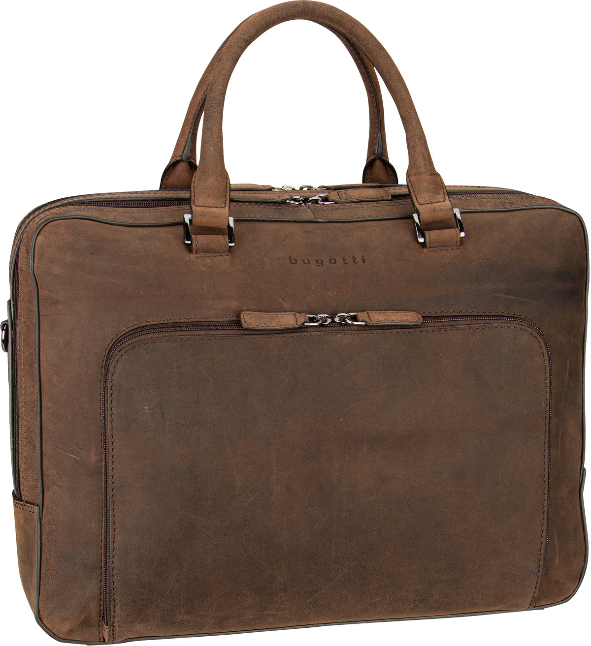 Bugatti Luca Briefcase  in Braun (12.9 Liter), Aktentasche von Bugatti