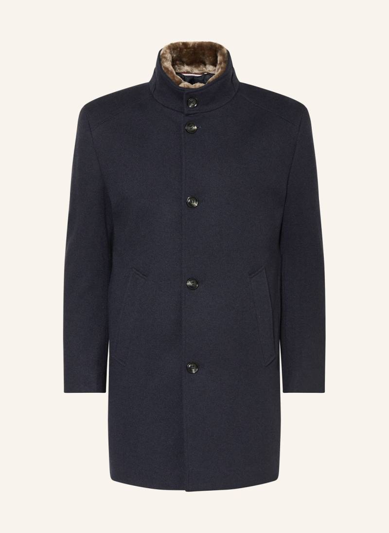 Bugatti Mantel Mit Herausnehmbarer Blende blau von Bugatti