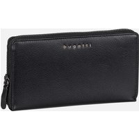 Bugatti  - Mira Long Zip 1012 Schwarz - Portemonnaie  , 0.6 l von Bugatti