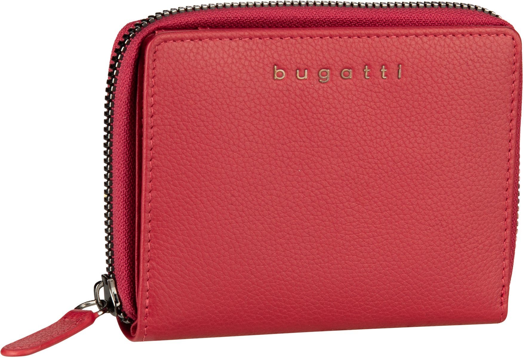 Bugatti Mira Zip Wallet 1010  in Rot (0.2 Liter), Geldbörse von Bugatti