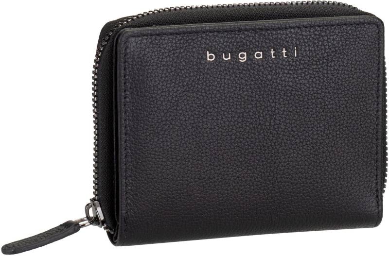 Bugatti Mira Zip Wallet 1010  in Schwarz (0.2 Liter), Geldbörse von Bugatti