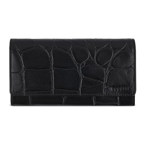 bugatti Ladies Long Zip Wallet Black von bugatti