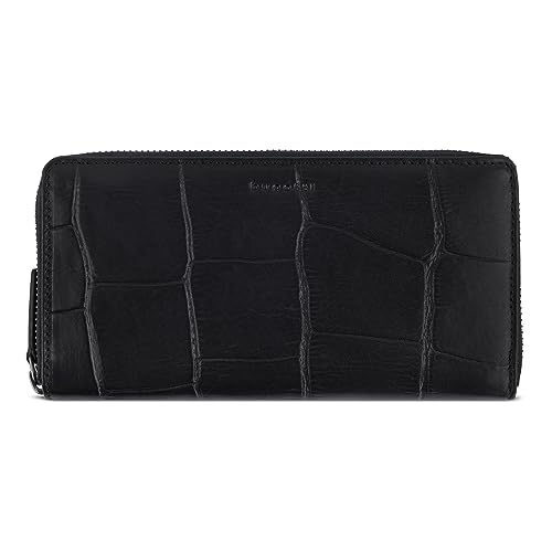 bugatti Ladies Long Wallet with Flap Black von bugatti