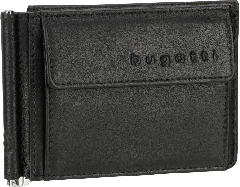 Bugatti Primo Clip Wallet 1085  in Schwarz (0.2 Liter), Geldbörse von Bugatti