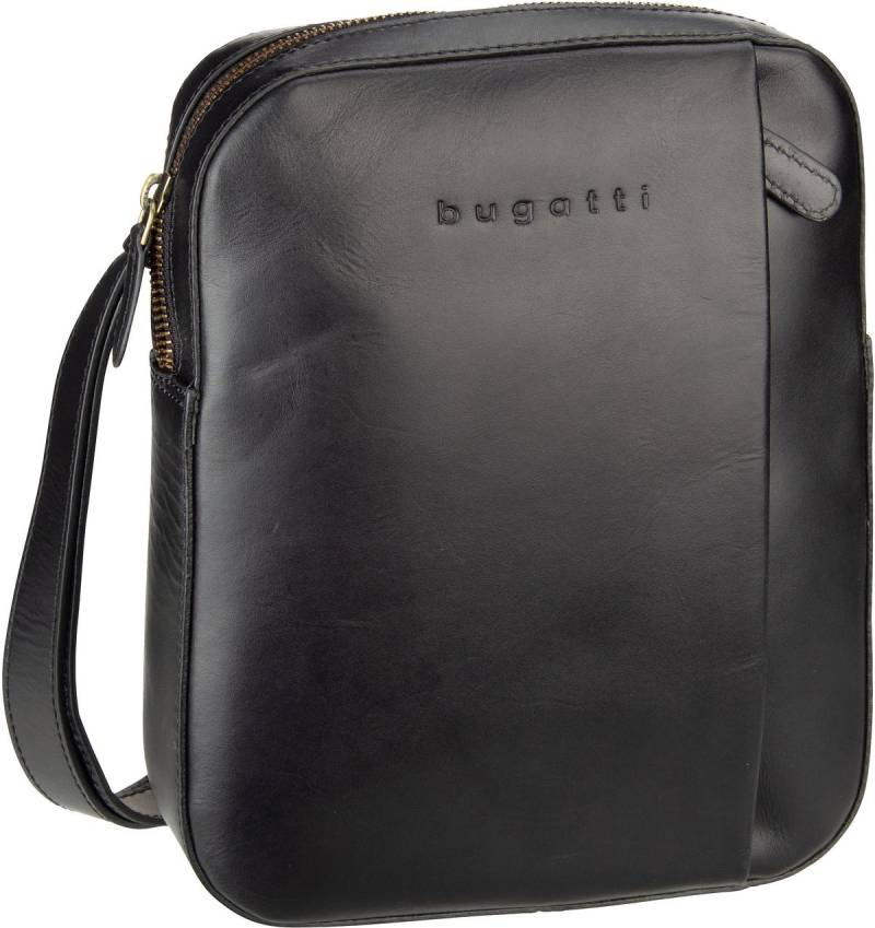 Bugatti Remo Shoulderbag Small II  in Schwarz (3.8 Liter), Umhängetasche von Bugatti