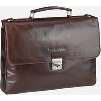 Bugatti  - Romano Small Braun - Aktentasche  , 14.3 l von Bugatti