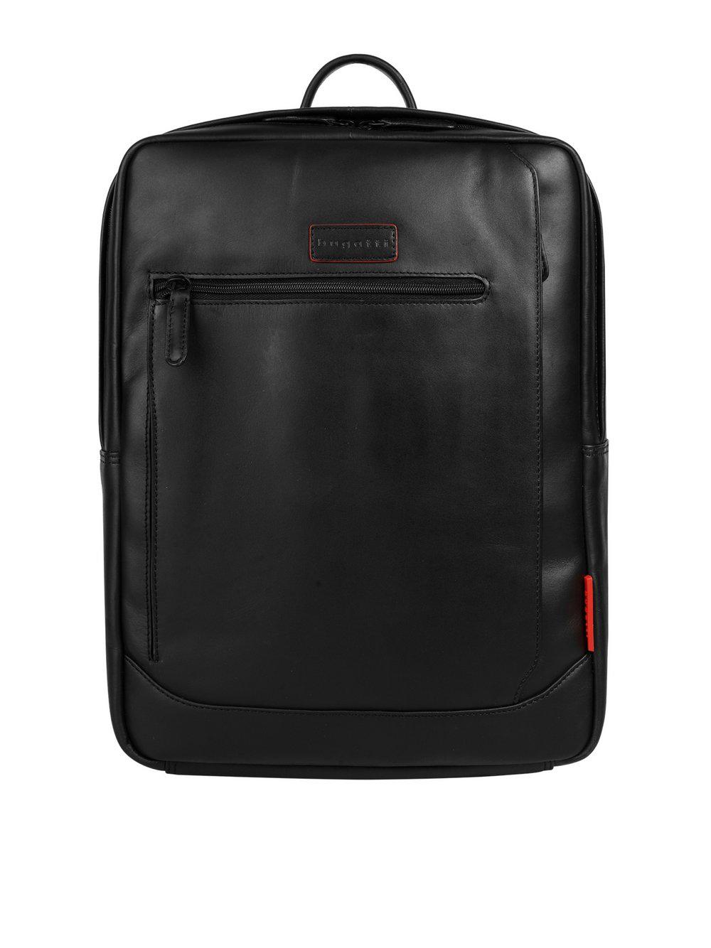 Bugatti Rucksack Damen Leder, schwarz von Bugatti