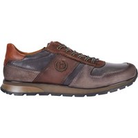 Bugatti Runner-Sneaker aus Leder-Mix und zusätzlichem Zip von Bugatti