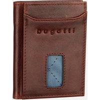 Bugatti  - Secure Slim Mini 1490R Braun - Kartenetui  , 0.1 l von Bugatti