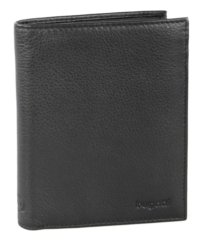 Bugatti - Sempre Kombibörse, Hochformat/coin wallet combi style (8 CC) schwarz - Gr. - OS von Bugatti
