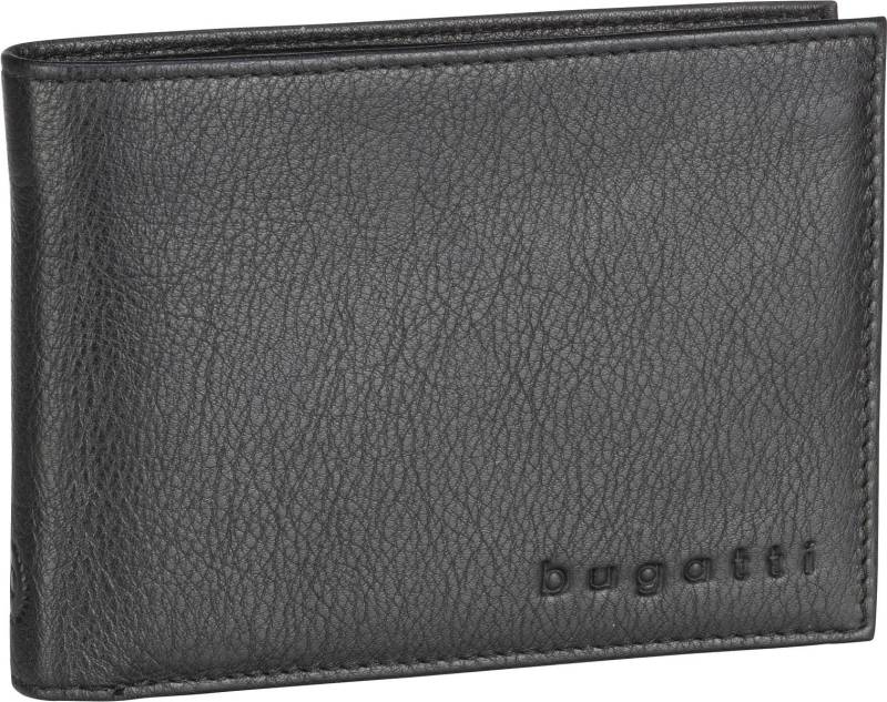 Bugatti Sempre Wallet 1177  in Schwarz (0.3 Liter), Geldbörse von Bugatti