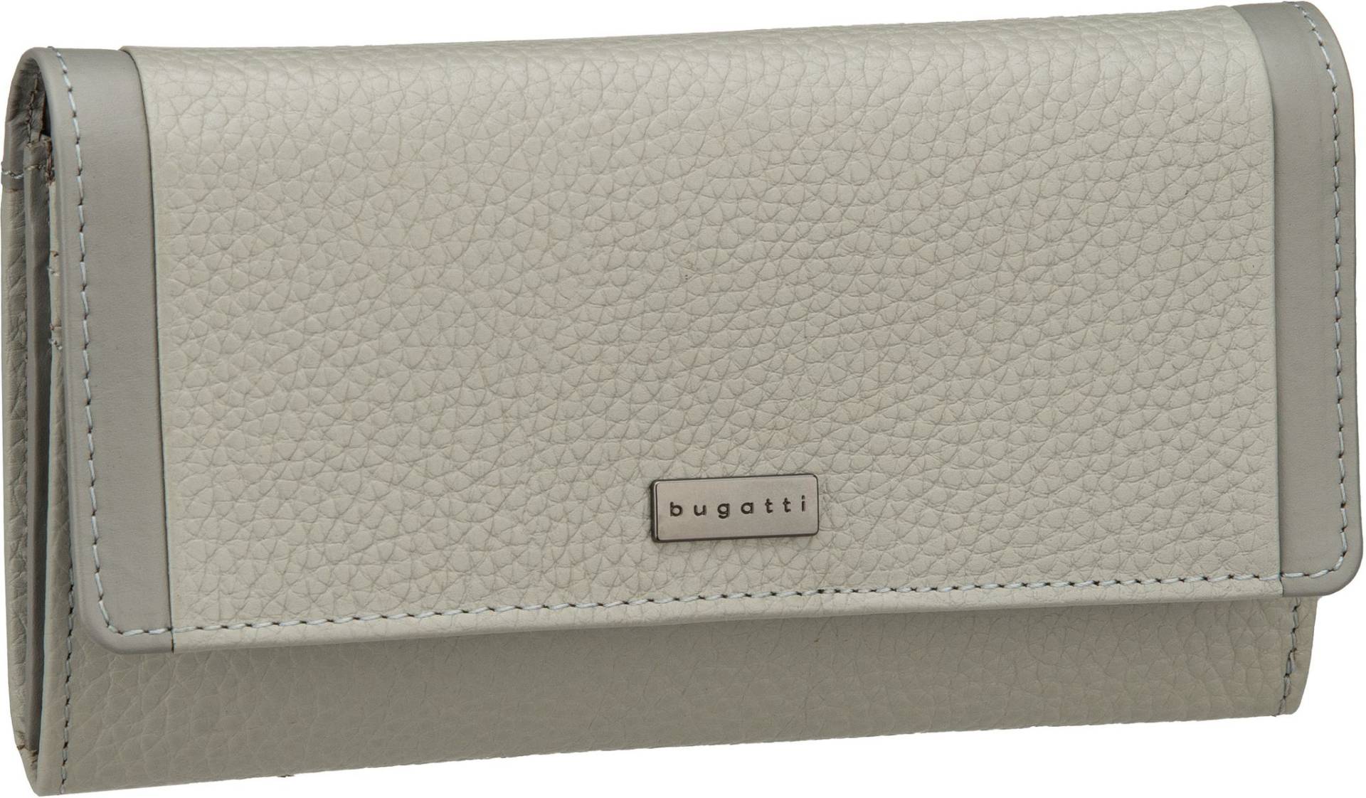 Bugatti Sina Ladies Long Wallet With Flap  in Grau (0.5 Liter), Geldbörse von Bugatti