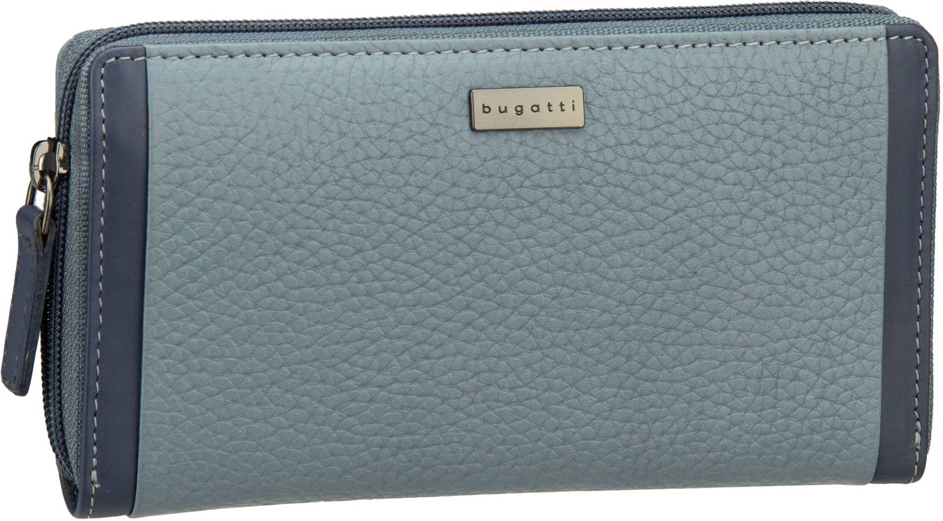 Bugatti Sina Ladies Long Zip Wallet  in Blau (0.5 Liter), Geldbörse von Bugatti