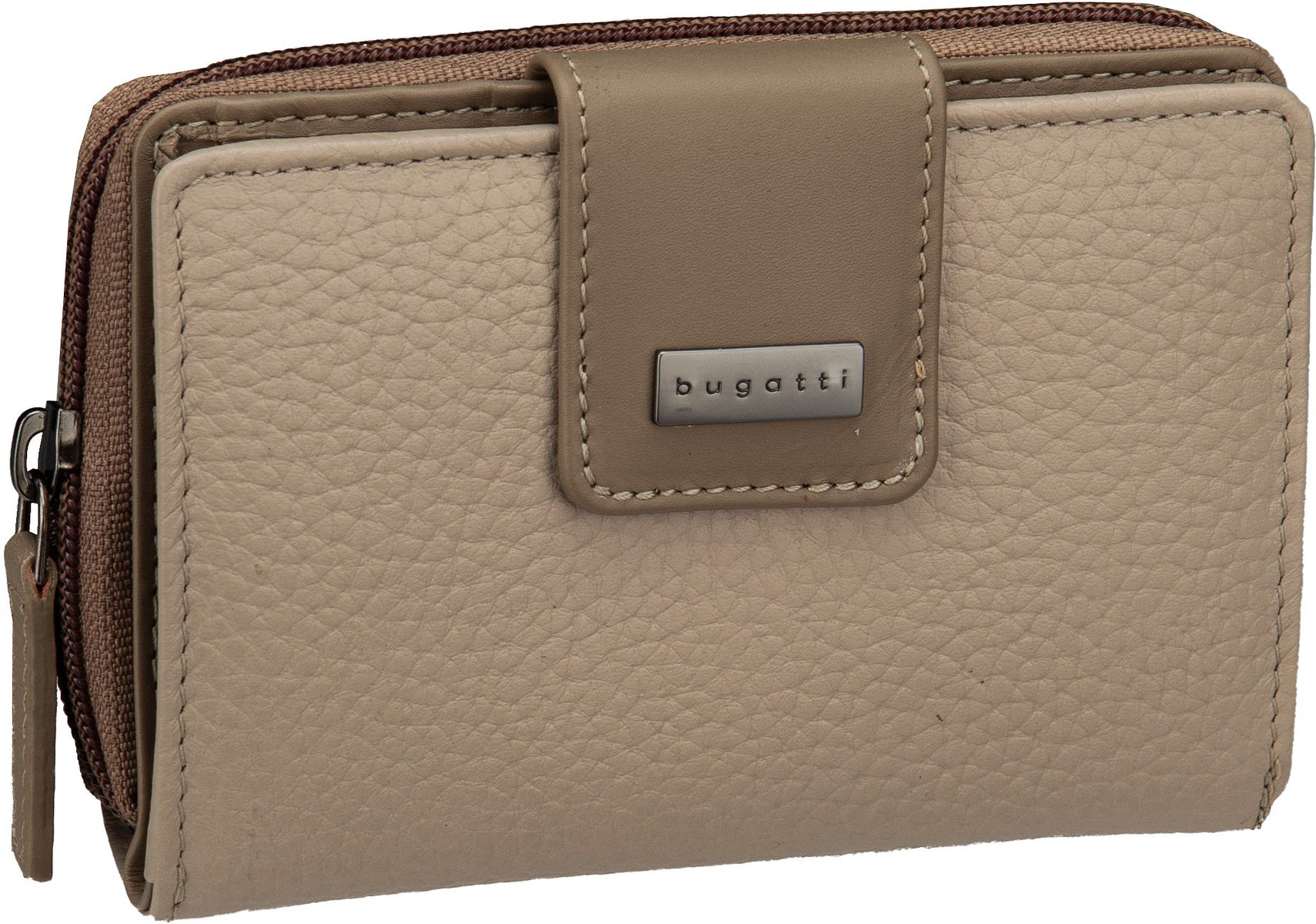 Bugatti Sina Ladies Zip Wallet II  in Beige (0.4 Liter), Geldbörse von Bugatti