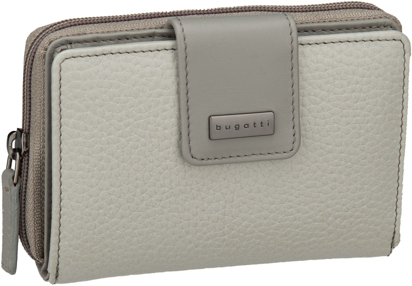 Bugatti Sina Ladies Zip Wallet II  in Grau (0.4 Liter), Geldbörse von Bugatti