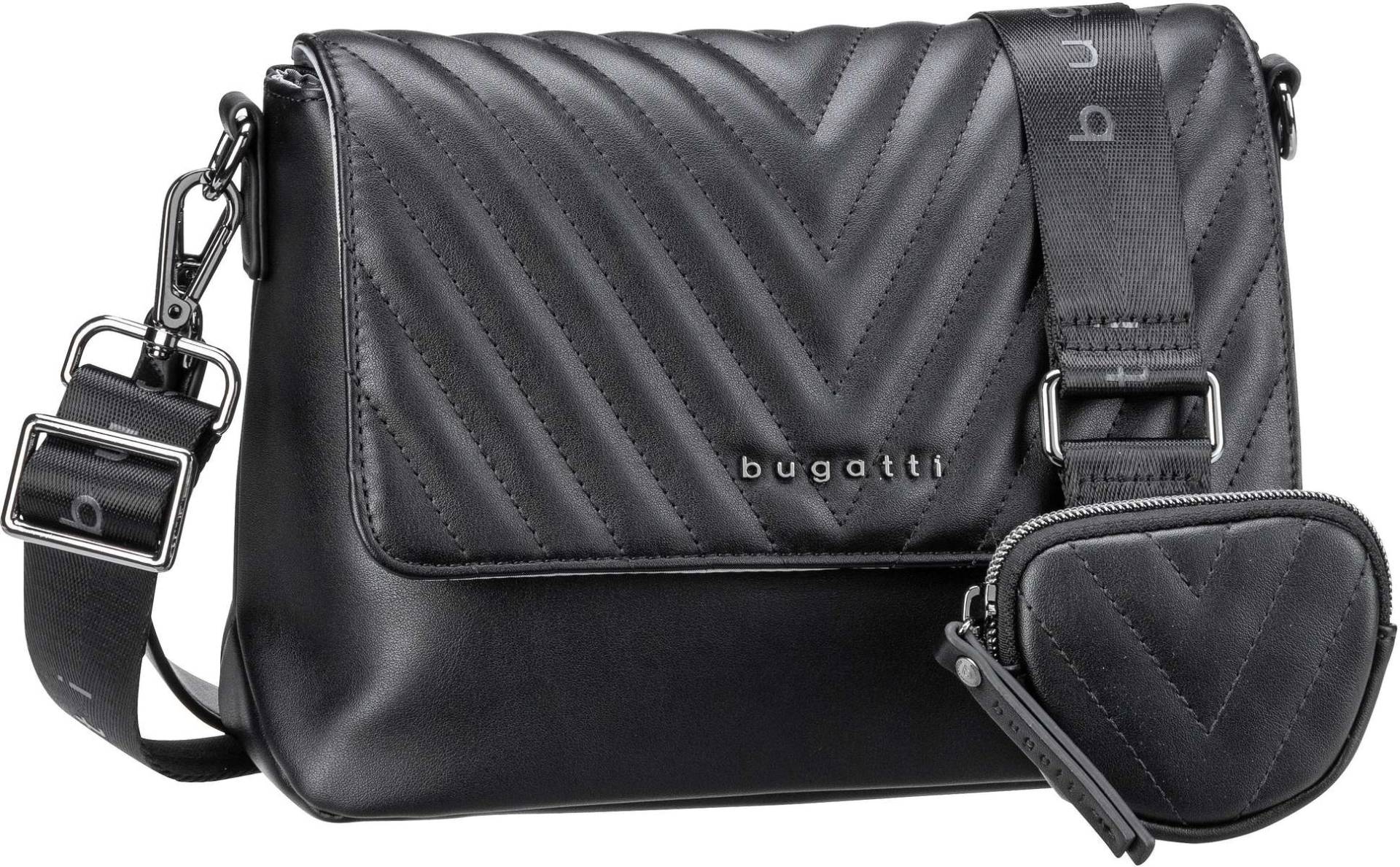 Bugatti Sira Crossover Bag Large II  in Schwarz (6.2 Liter), Umhängetasche von Bugatti