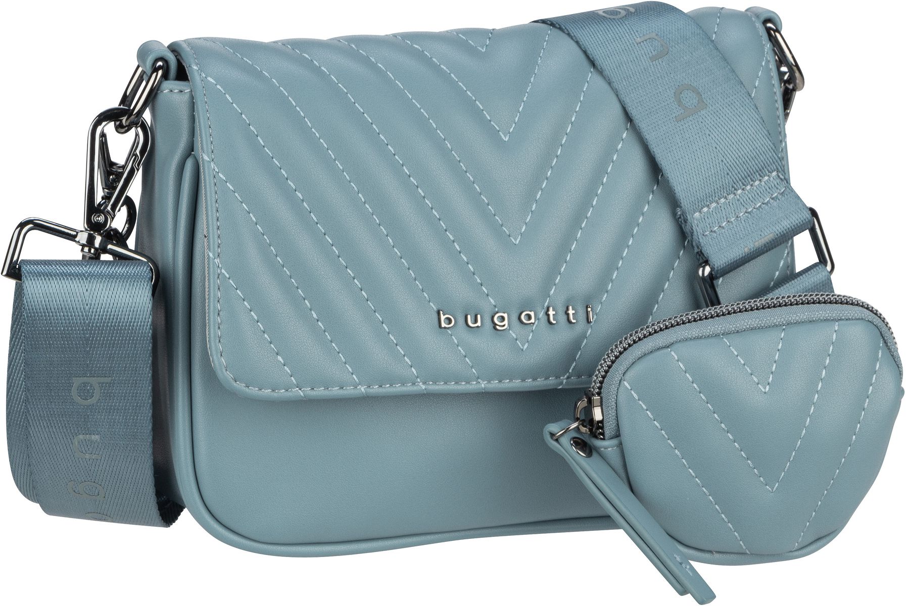 Bugatti Sira Crossover Bag  in Blau (1.8 Liter), Umhängetasche von Bugatti