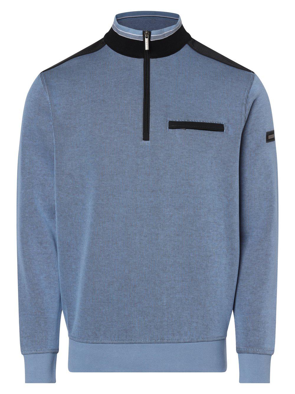 Bugatti Sweatshirt Herren Baumwolle, hellblau von Bugatti