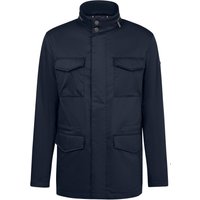 Bugatti Teilgefüttertes Fieldjacket in Stretch-Qualität mit Label-Aufnäher von Bugatti
