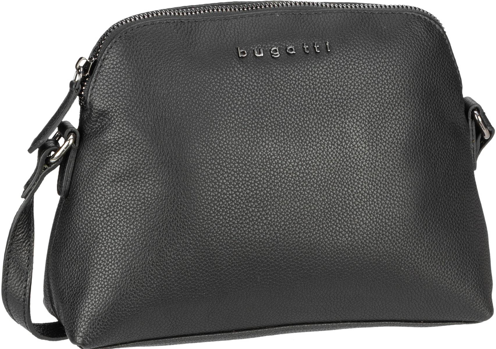 Bugatti Bella Shoulderbag Small I  in Schwarz (3.6 Liter), Umhängetasche von Bugatti