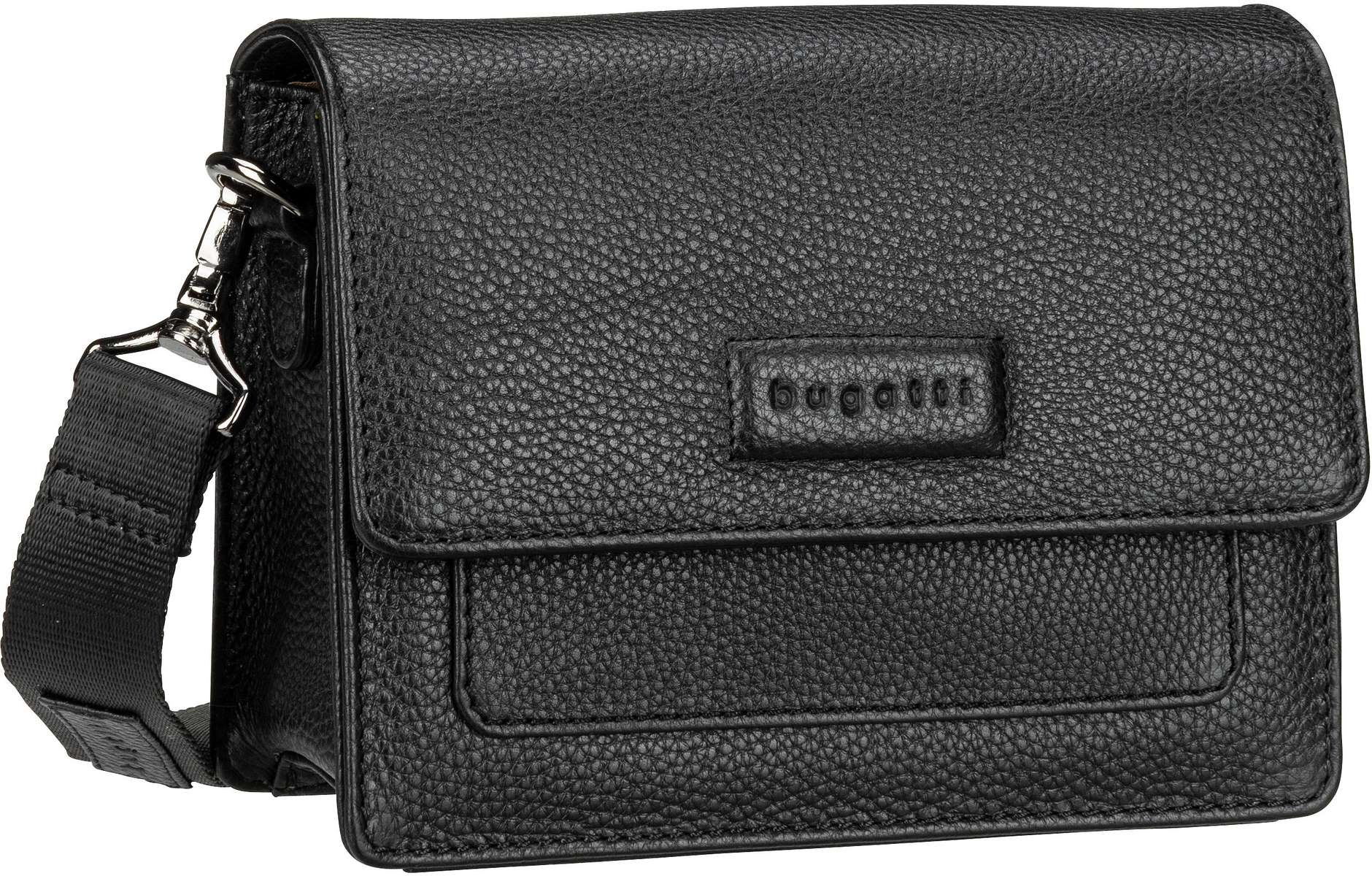 Bugatti Elsa Cross Shoulderbag Small  in Schwarz (2.2 Liter), Umhängetasche von Bugatti