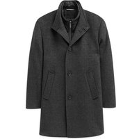 Bugatti Wattierter Kurzmantel aus einem Woll-Mix mit Steppblende in 27 von Bugatti