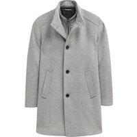 Bugatti Wattierter Kurzmantel aus einem Woll-Mix mit Steppblende in 27 von Bugatti