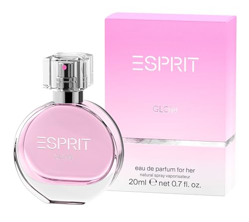 ESPRIT GLOW Parfüm Damen 20ml I Lebendiges Parfüm mit Nuancen aus Grapefruit, Jasmin, Himbeere & Moschus I Fruchtiges Eau de Parfum Damen jeden Alters I feminin, sinnlich, selbstbewusst von Bugatti