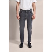 Jeans mit dezenter Waschung in dunkelgrau von Bugatti