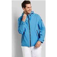 Kapuzenjacke mit abnehmbarer Kapuze in blau von Bugatti