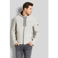 Lederjacke mit Kapuze in grau Lederjacke mit Kapuze in grau von Bugatti