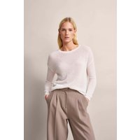 Pullover aus Alpaka-Wollmischung in ecru von Bugatti