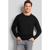 Pullover aus reiner Baumwolle in schwarz von Bugatti