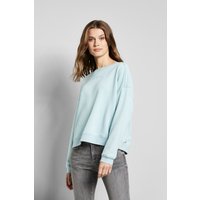 Sweatshirt mit 3-D-Effekt in aqua von Bugatti