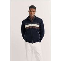 Sweatshirt mit Reißverschluss und Stehkragen in marine Sweatshirt mit Reißverschluss und Stehkragen in marine von Bugatti