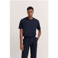 T-Shirt aus Baumwolle in marine von Bugatti