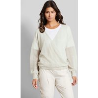 Wickelpullover ultra leicht in beige von Bugatti