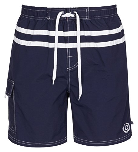 bugatti® - Marine Blaue Herren Badeshort, Größe 4XL von bugatti