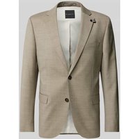bugatti 2-Knopf-Sakko mit Reverskragen in Camel, Größe 27 bugatti 2-Knopf-Sakko mit Reverskragen in Camel, Größe 27 von Bugatti