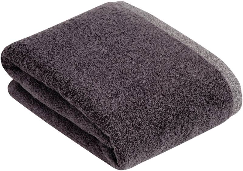 bugatti Badetuch "Prato" Uni Farben, mit melierter Optik im Saum von Bugatti