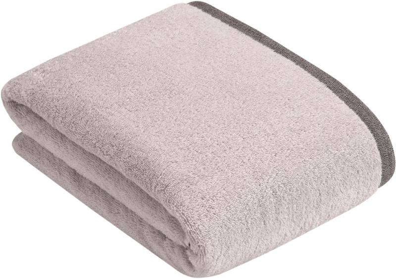 bugatti Badetuch "Prato" Uni Farben, mit melierter Optik im Saum von Bugatti