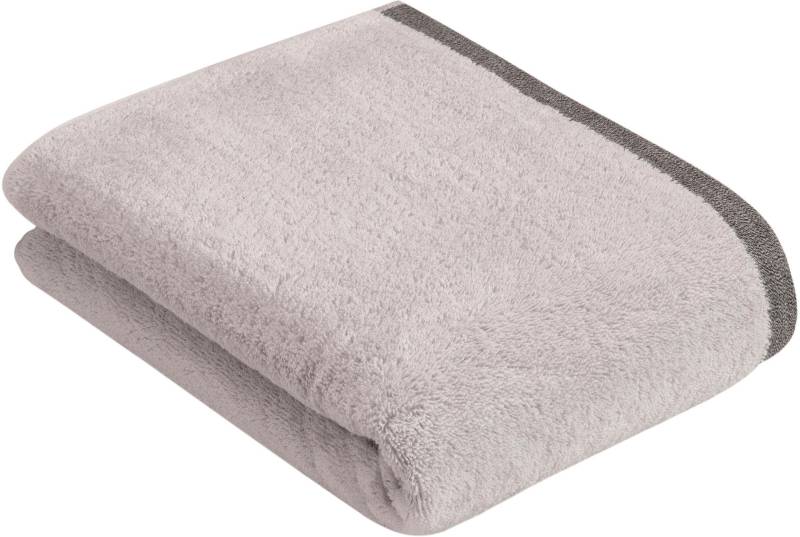 bugatti Badetuch "Prato" Uni Farben, mit melierter Optik im Saum von Bugatti