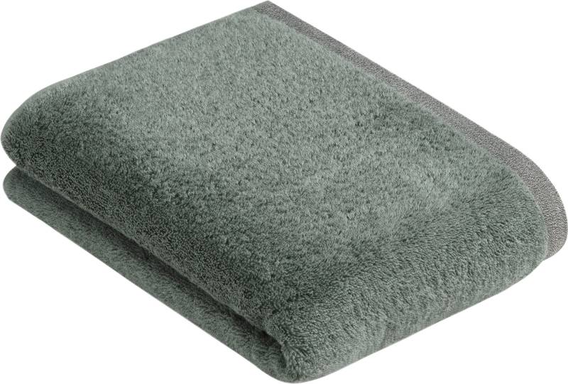 bugatti Badetuch "Prato" Uni Farben, mit melierter Optik im Saum von Bugatti