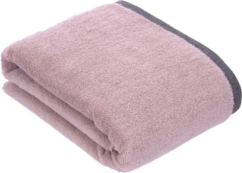 bugatti Badetuch "Prato" Uni Farben, mit melierter Optik im Saum von Bugatti