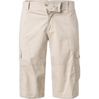 bugatti Herren Bermudashorts beige Baumwolle von Bugatti