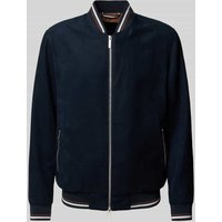 bugatti Blouson mit Zweiwege-Reißverschluss in Marine, Größe 48 von Bugatti