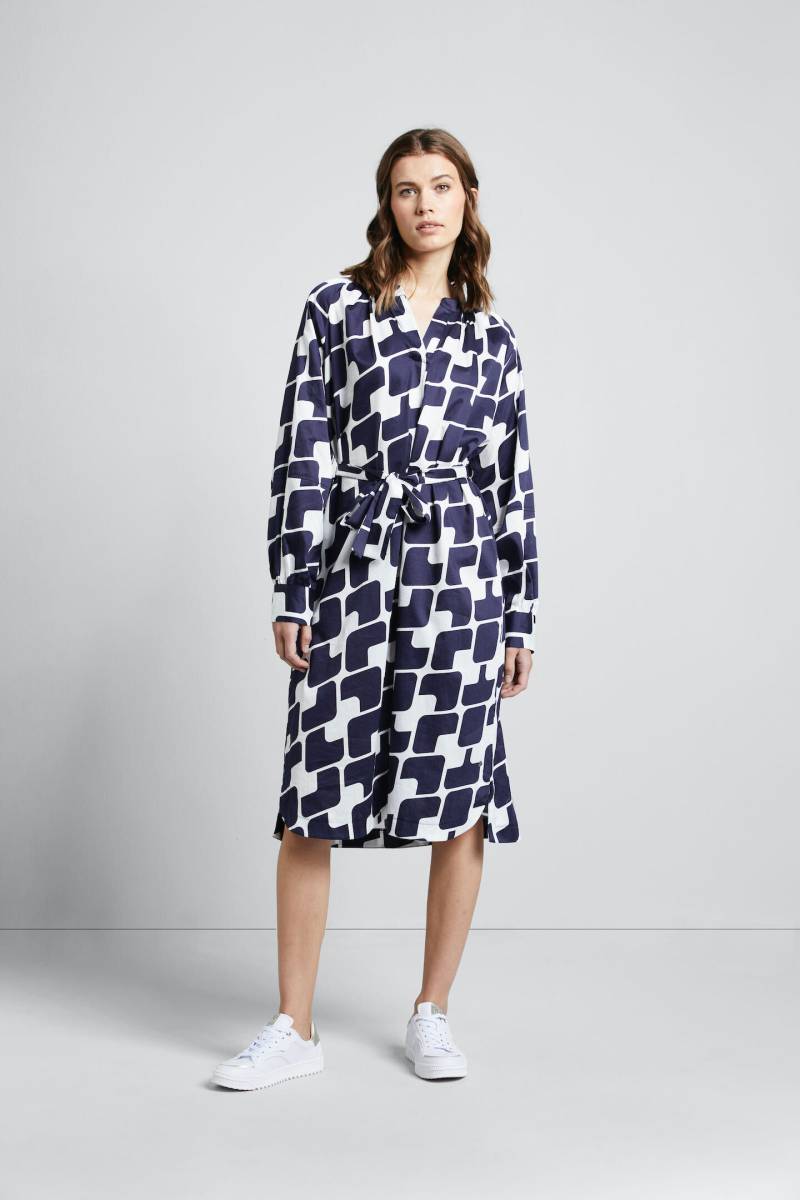 bugatti Blusenkleid mit grafischen Prints von Bugatti