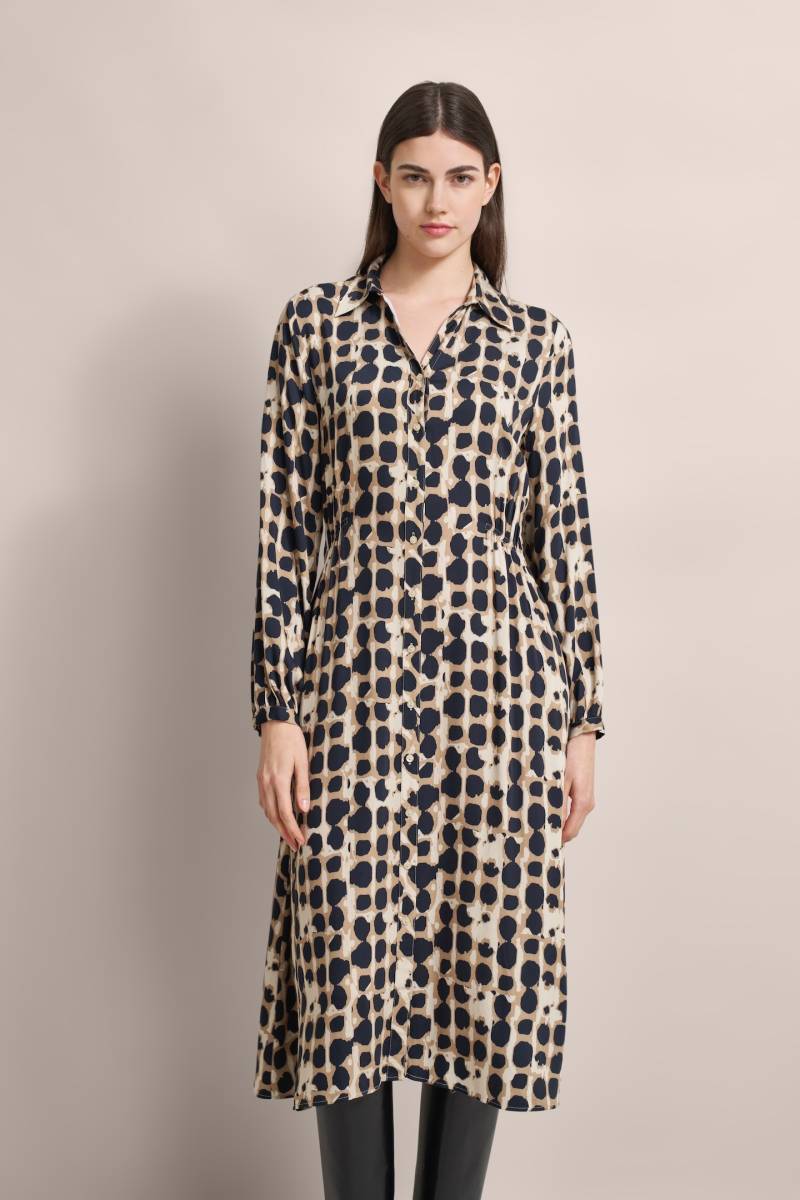 bugatti Blusenkleid mit leichter Taillenraffung von Bugatti