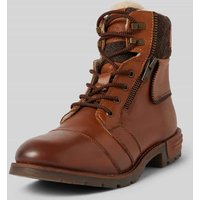 bugatti Boots aus Leder-Mix Modell 'Sentra' in Cognac, Größe 41 bugatti Boots aus Leder-Mix Modell 'Sentra' in Cognac, Größe 41 von Bugatti