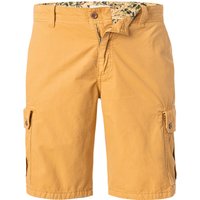 bugatti Herren Cargoshorts gelb Baumwolle von Bugatti